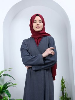 Yandan Bağlamalı Pamuklu Namaz Elbisesi