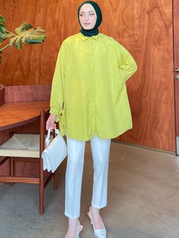 Kol Detaylı Gömlek