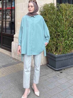 Kol Detaylı Gömlek