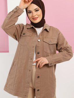 Cepli Kot Ceket Tsd2519 Vizon