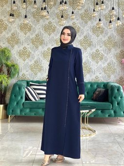 Zümra Ferace Lacivert Beden 40