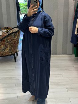 File Detaylı Kap Lacivert 50828