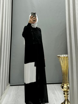 Plise Detaylı Yelek Siyah 404422