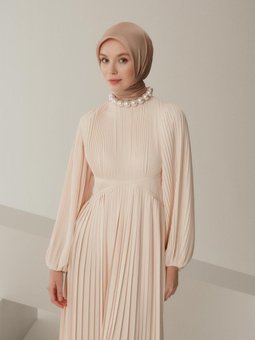 Piliseli Şık Elbise 24y9818 Aytaşı