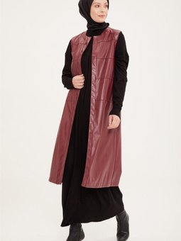 Yelek 22kd3303 Bordo