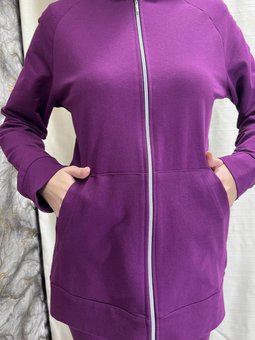 Kapüşonlu Cep Detaylı Eşofman Takımı Brc1602 Mor