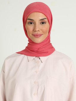 Bambu Kraş Nar Çiçeği Eşarp