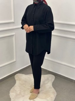 Dar Paça Pantolon Mt1553 Siyah