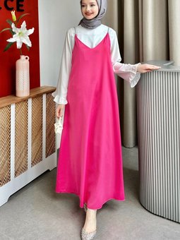 Lose Pembe Saten Jile