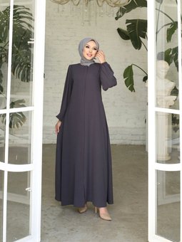 Medine İpeği Balon Kollu Mevlana Ferace