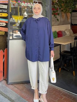 Kol Detaylı Gömlek