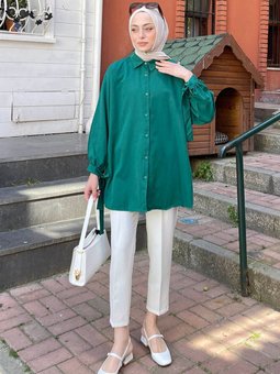 Kol Detaylı Gömlek