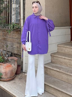 Kol Detaylı Gömlek