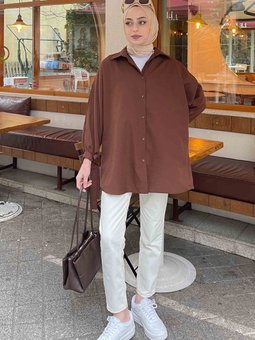 Kol Detaylı Gömlek