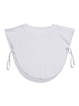 Simit Yaka Penye Boyunluk Beyaz