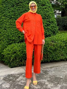 24y3080 Kiremit Serpme Pullu İkili Takım