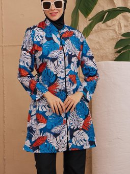 Mavi Paraşüt Kai Tam Kapalı Mayo