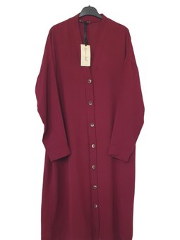 Ayrobin Kumaş Düğmeli Hırka