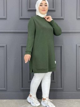 Fitilli Kumaş Armalı Battal Tunik