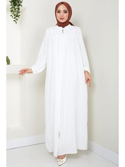 Robalı Aerobin Beyaz Ferace