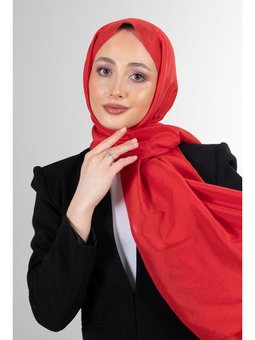 Kırmızı Brisa Vual Şal