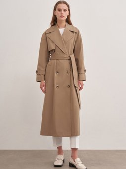 7167111 Rüzgarlık Detaylı Trençkot