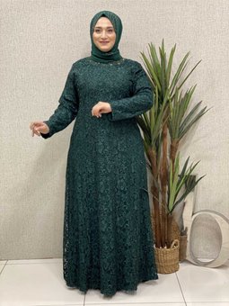 Güpür Abiye Elbise