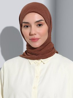 Mio Caz Açık Kahve Eşarp