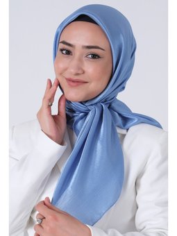 Kot Mavi Janjan Eşarp