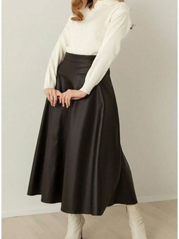 Siyah Mevlana Uzun Etek