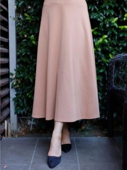 Sütlü Kavhe Kiloş Uzun Etek