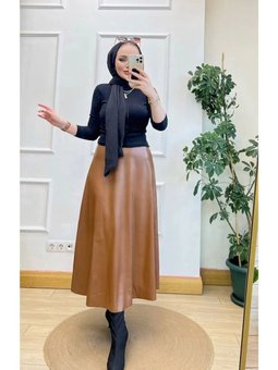 Taba Deri Mevlana Uzun Etek