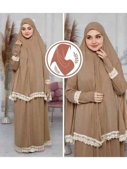 Başörtülü Namaz Elbisesi İki Parça