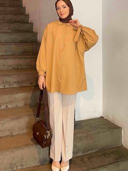 Kol Detaylı Gömlek