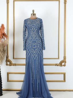 Ahu Balık Abiye Elbise