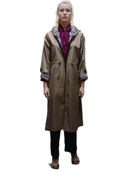 Koyu Bej Trençkot