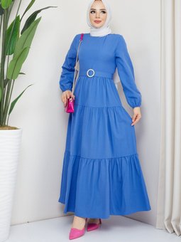 İndigo Elvan Elbise