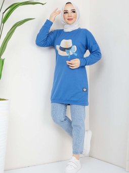 Mavi Menekşe Tunik