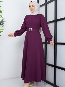 Mor Prenses Atlas Elbise