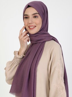 Jazz Soft Leylak Şal