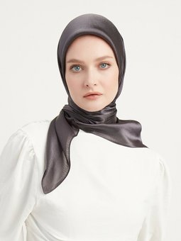 Janjanlı Krinkıl Füme Eşarp