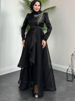 Seda Abiye Elbise Siyah