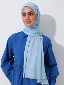 Düz Penye Mavi Şal