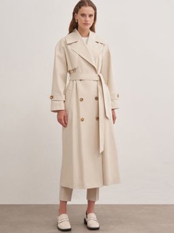 7167111 Rüzgarlık Detaylı Trençkot