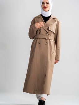 Trend Trençkot 2024/2025 Oversize Sonabahar Kış Yeni Sezon Modaayka