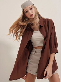 Oversi?ze Gömleği? Rahat Kalip