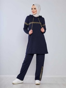 Kapüşonlu İkili Eşofman Takımı