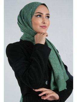 Çim Yeşili Bade Şal