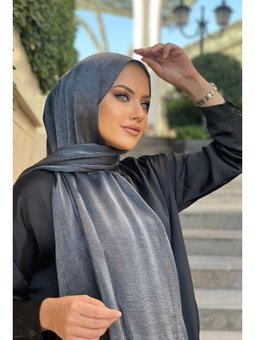 Gümüş Işıltı Şal