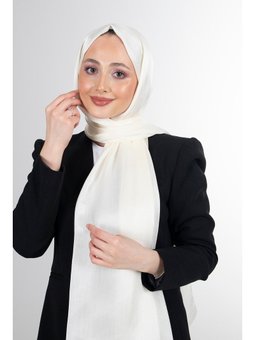 İnci Krem Janjan Şal